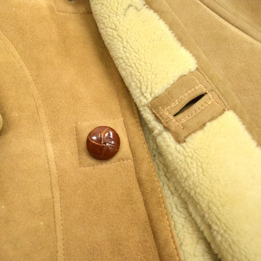 ~70's SAKS FIFTH AVENUE Shearling Coat ... 36