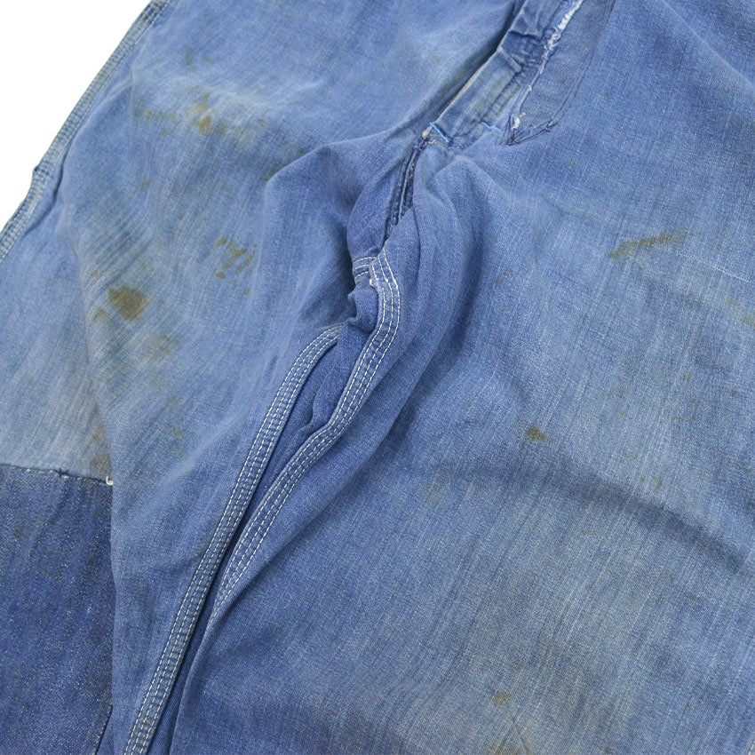 60's Sears VATDYED Denim Painter Pants... W33 x L29