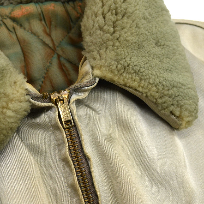 50's B-15 Type Silver Satin Jacket ...As-Is