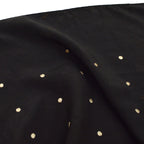 Old Polka Dots Black & Silver Scarf...