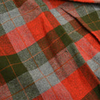 50's Cranbrook Red×Green wool check shirts...M