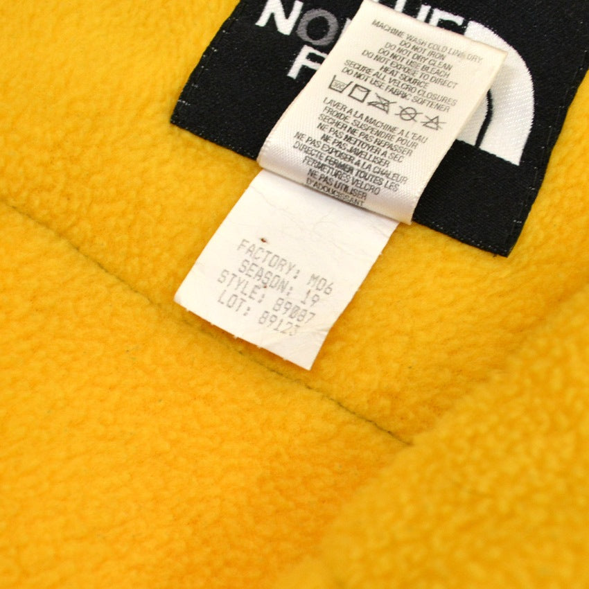 90's THE NORTH FACE Denali Jacket, Yellow... M