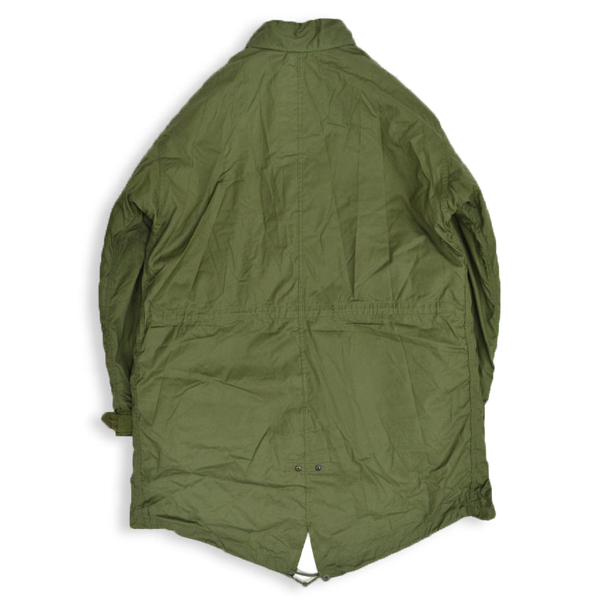 70's Deadstock US ARMY M-65 Fishtail Parka 3-Piece Set... Size S