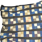 Circa 1880's~1920's Indigo Black Antique Quilt Top... 214cm×190cm