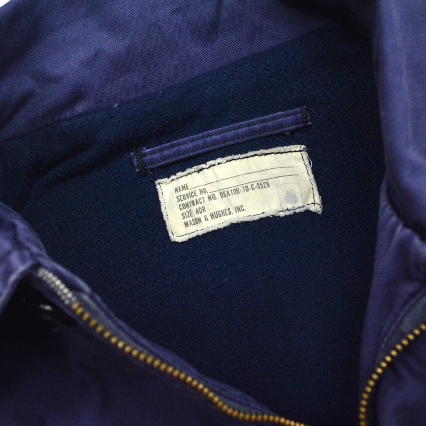 ~70's USNAVY Utility Jacket...40