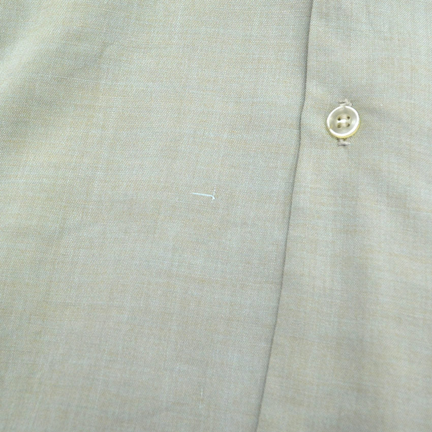 60's Van Cort Rayon Shirt, Mint Green... Size M, One Wash