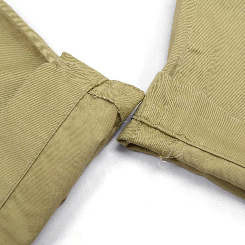 1950s US Army Chino Trousers with Urea Buttons... 32x30