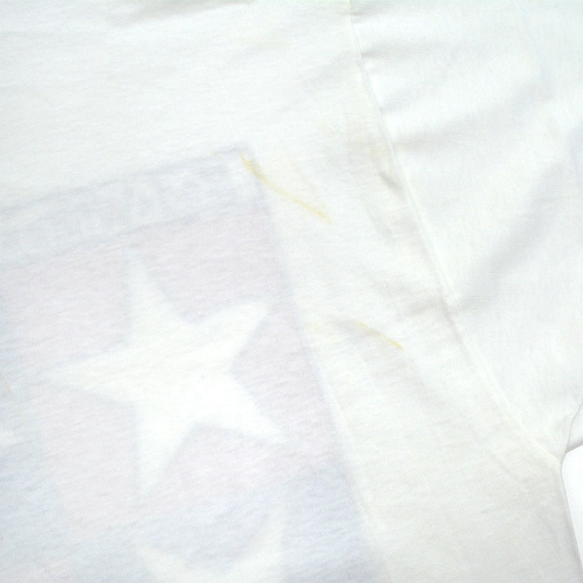 90's~ Deadstock juli Red White Blue Star T-shirt... L