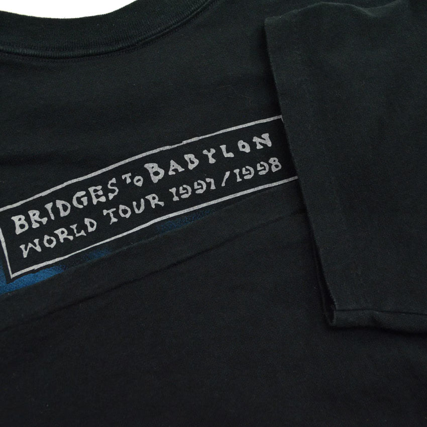 90's Anvil 'The Rolling Stones' BRIDGE TO BABYLON 97/98 T-shirt... L