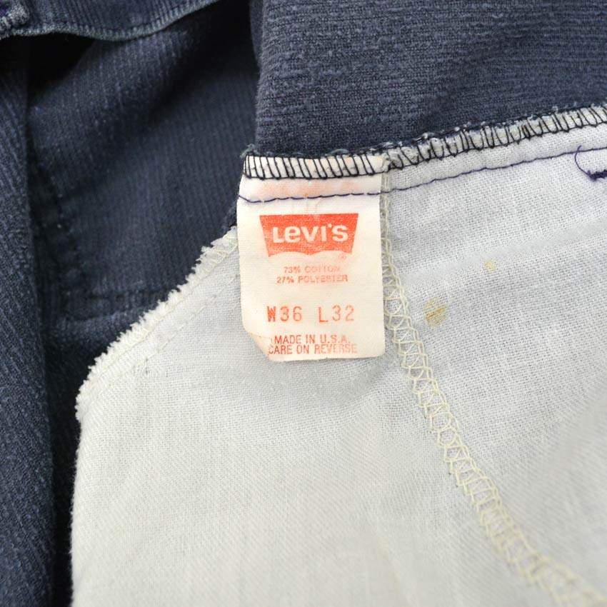 90's Levi's 519 Corduroy Navy... W36 L31