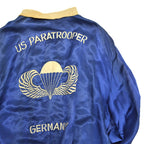 60's~ GERMANY TOUR AIR BORNE US PARATROOPER JACKET ... about XL
