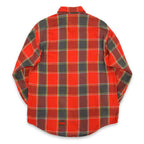 60's Sears Print Tag Flannel Shirt... M TALL