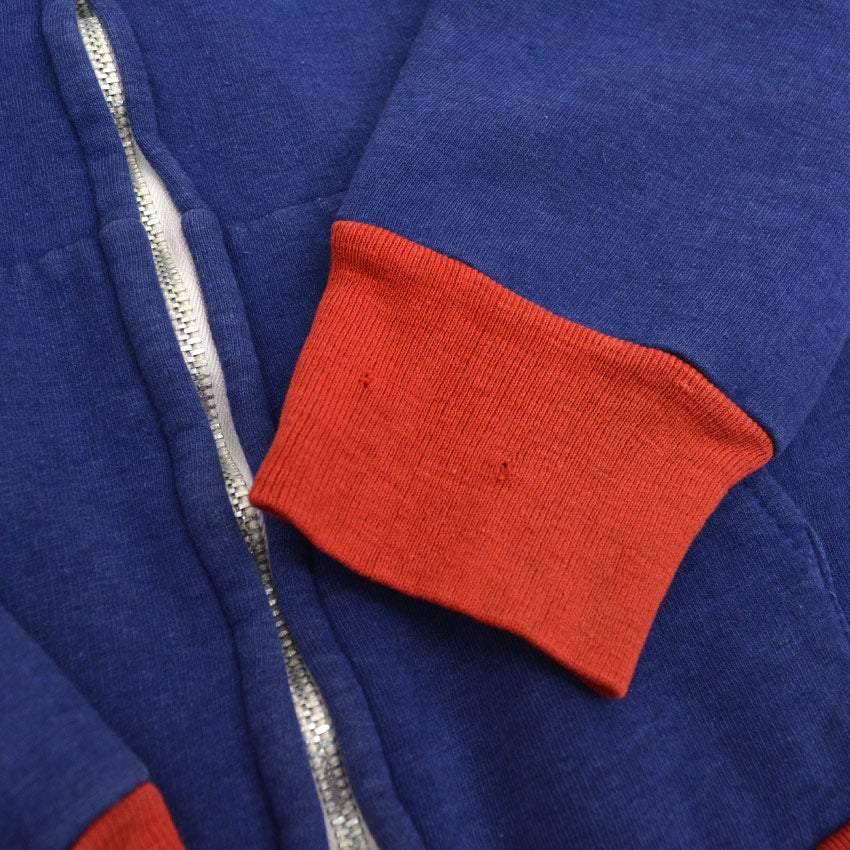 70's~ TWIN TOGS CREATION 2tone Zip Up Foodie... M