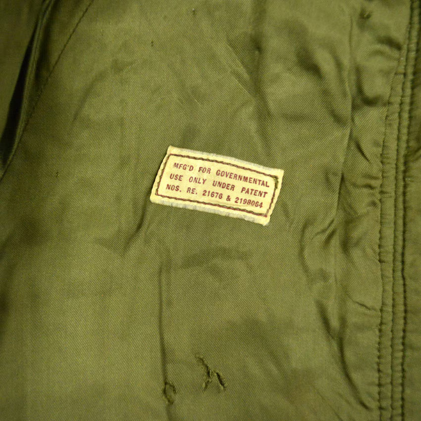 50's U.S.ARMY OVERCOAT COTTON O.G.107 CUTTER TAG付き ... S-R