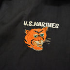 1960s VIETNAM ERA TOUR JACKET USMARINES (Vietnamese style jacket) Black...