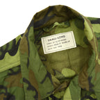 1960's Deadstock USARMY ERDL NON RIP JUNGLE FATIGUE JACKET... SL