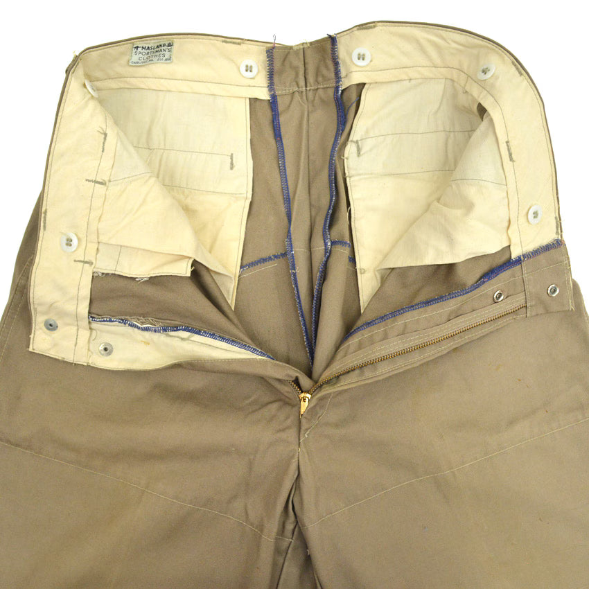 1950's MASLAND SPORTSMAN'S CLOTHES HUNTER PANTS...W33