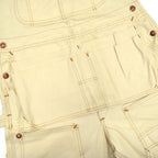 1970's BIGMAC 生成り DOUBLE KNEE OVERALL WITH APRON ... W34 L31