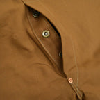 1970's DEADSTOCK CARHARTT BROWN DUCK DOUBLE KNEE OVERALL... W36 L28
