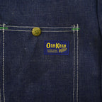 1950's DEADSTOCK OshKosh ENGINEER DENIM JACKET... 40