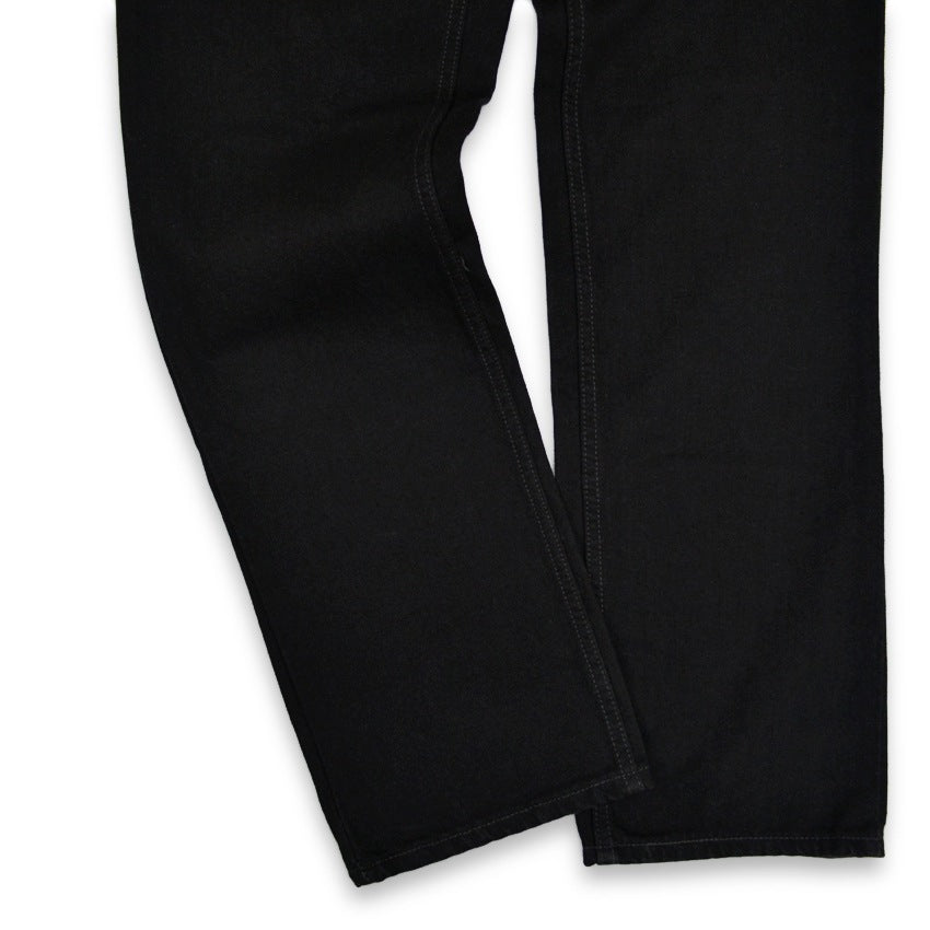 1990's Deadstock Levi's 518 Black Denim Pants... W32 L32