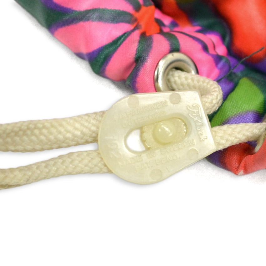 1970's GERRY HIPPIE FLOWER PATTERN ALL OVER PRINT DOWN JACKET...