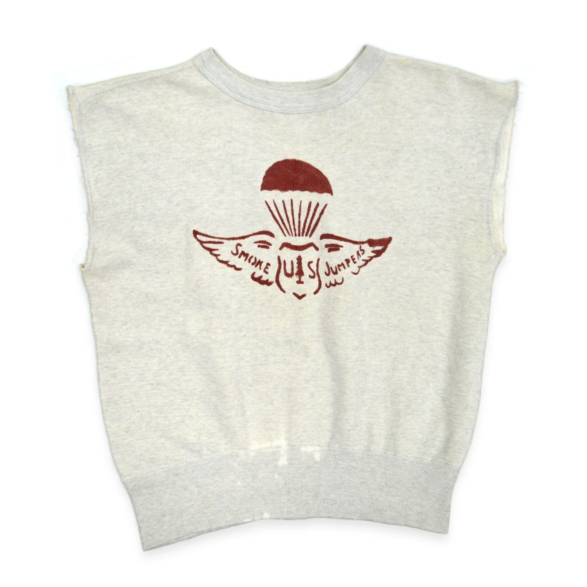 1950's PENNEY'S US SMOKE JUMPERS STENCIL SWEAT SHIRT... 40