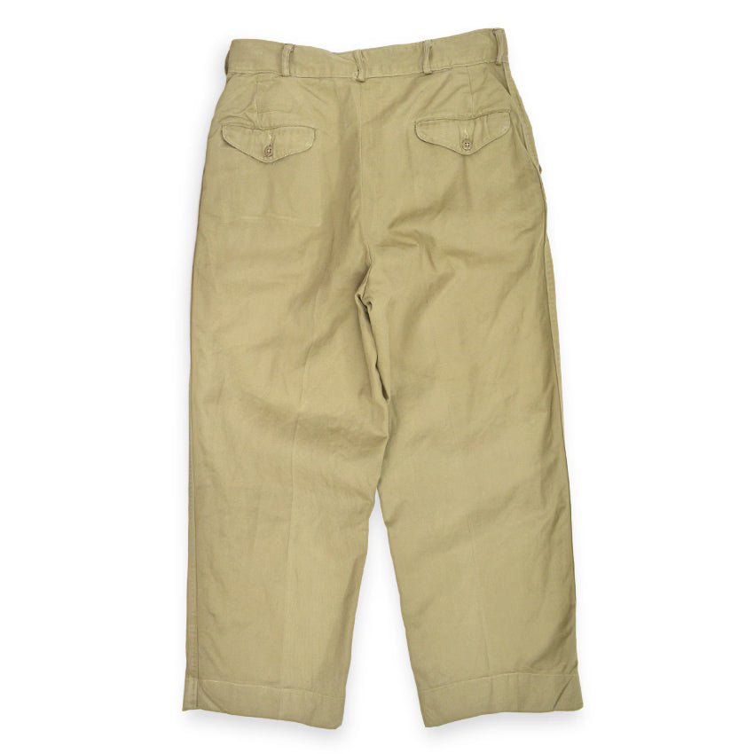 1950's USMC OXFORD SHIRT & KHAKI CHINO TROUSERS...