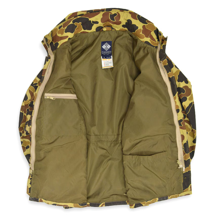 1980's Columbia Duck Hunter Camo Gore-tex Jacket...M