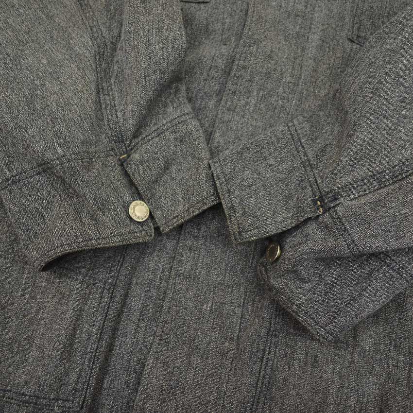 ~1940's UNIVERSAL UNIFORM CO. COVERT MECHANIC COAT & HATS...