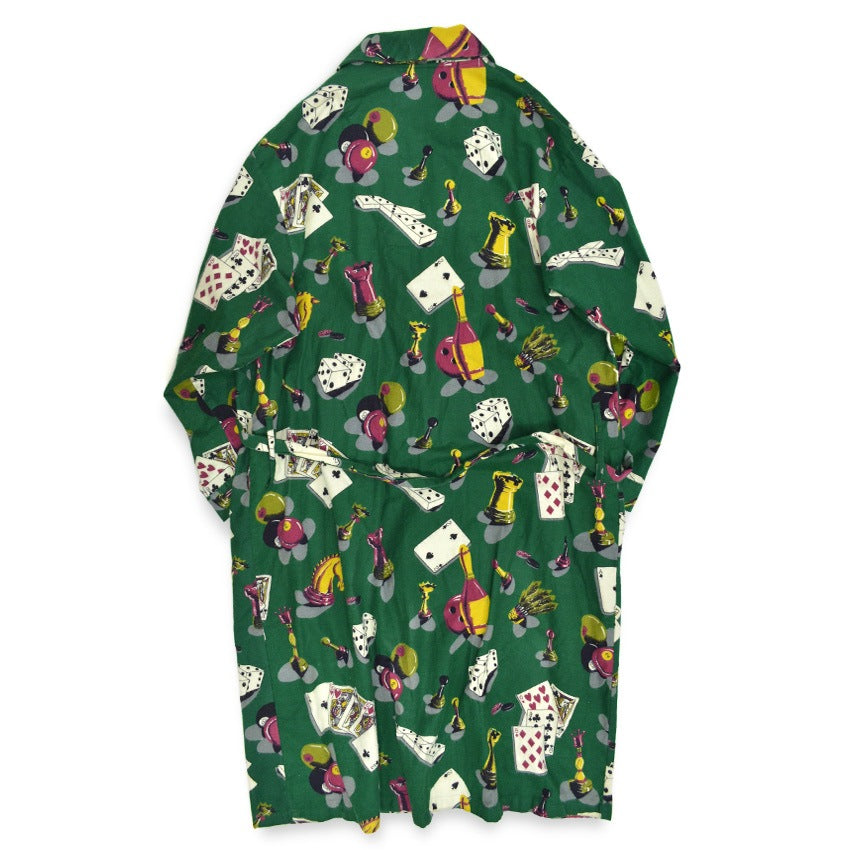 1990's SHADOW BOXER Gambling Robe ... XL