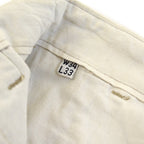 1940's USARMY TROUSERS COTTON KAHKI CHINO... W32.5 L26