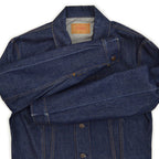 1970's~ Levi's 70506 DENIM JACKET TWO POCKET NO WASH Rare item... 42