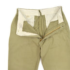 1960's USARMY CHINO KAHKI TROUSERS...W34 L29