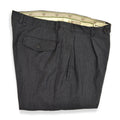 1980s Gucci Old Gucci Charcoal Grey Wool Slacks... W37 L28