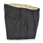 1980s Gucci Old Gucci Charcoal Grey Wool Slacks... W37 L28