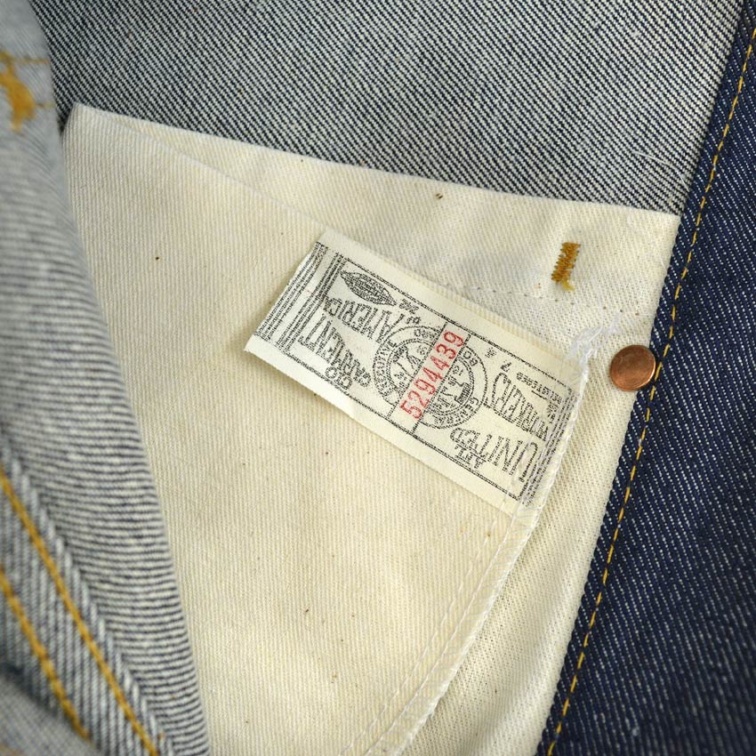 1970's DEADSTOCK Lee 200 BOOT CUT DENIM PANTS... W34 L31
