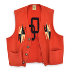 〜1960's ORTEGA'S HAND WOVEN CHIMAYO VEST ...