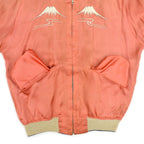 ~1950s JAPAN SOUVENIR JACKET Sukajan (Japanese souvenir jacket) with tiger face and CFS zipper...