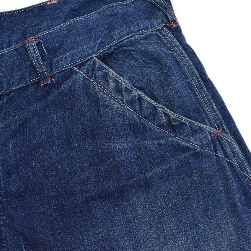 1950's~ AUTO BRAND DENIM PAINTER PANTS... W36 L29