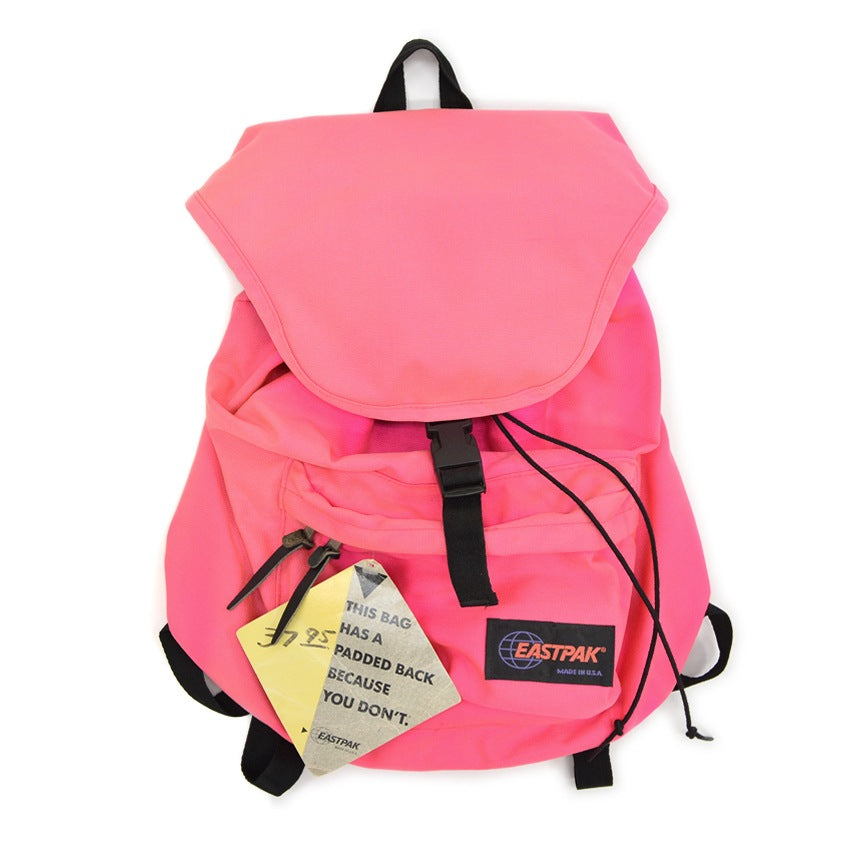 〜1990's DEADSTOCK EASTPAK PINK BACK PACK ...