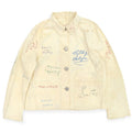 1930's~ SEWN SIGNATURES MEMORIAL JACKET...