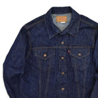 1970's Levi's 70505 small-e DENIM JACKET DARK... 46