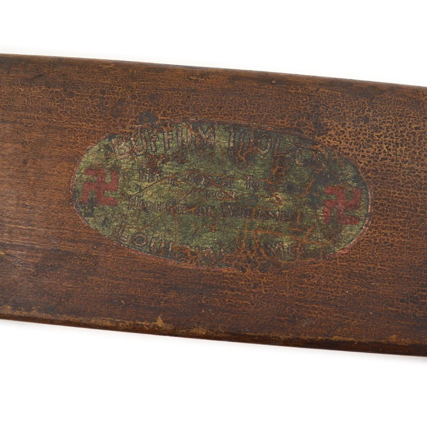 c.1920's BUFFUM TOOL CO. ENGINEERS WOOD TOOL BOX スワスティカ ...