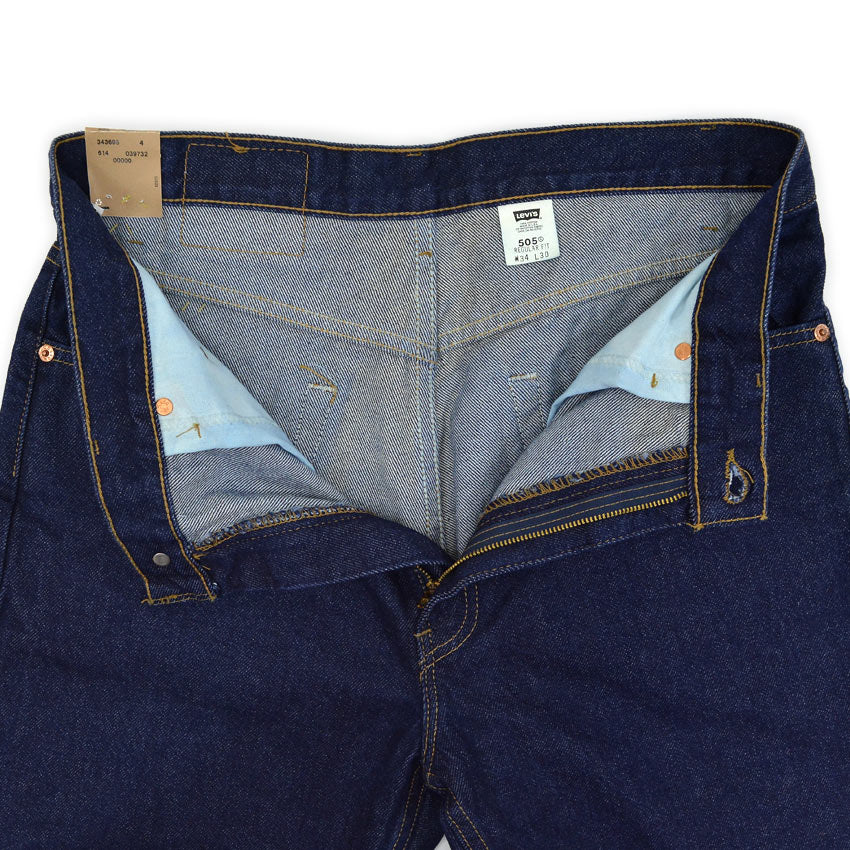 2000's DEADSTOCK Levi's 505 DENIM PANTS USA IMPORTED FABRIC... W34 L30