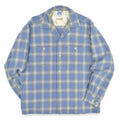 1950's PILGRIM PLAID VIRGIN WOOL SHIRT ... M