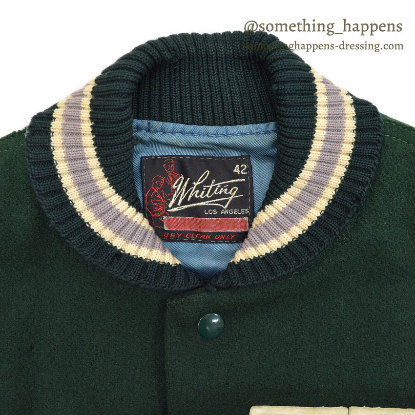1960's WHITING VIRSITY LETTER JACKET...42