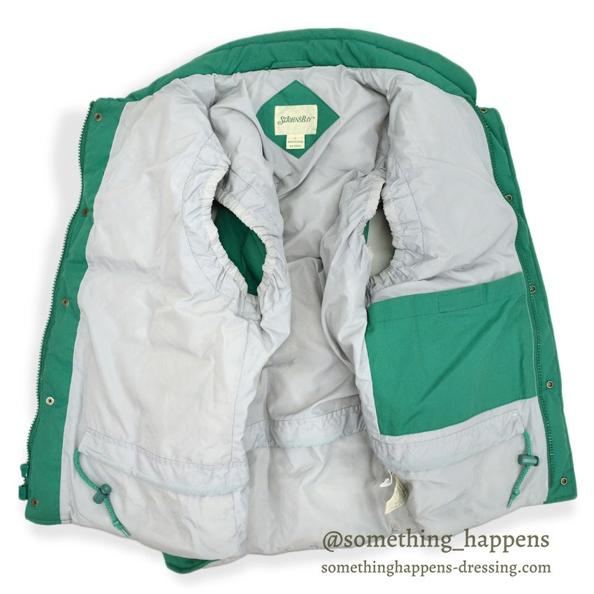 1980's ST JOHN'S BAY FEATHER DOWN VEST ... L