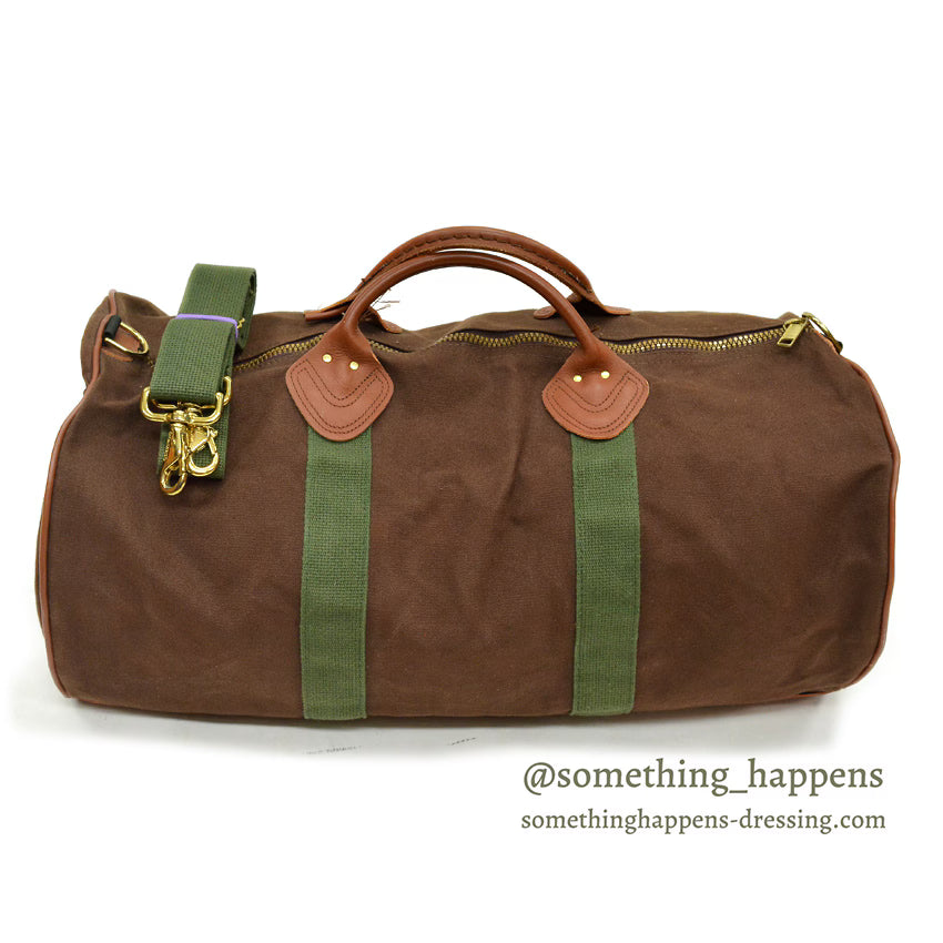 1980's DEADSTOCK LLBEAN DUFFLE BAG WITH ORIGINAL STRAP...