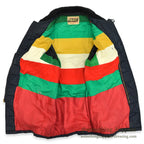 1950's SHANHOUSE BLACK QUILTING TOGGLE COAT... 42